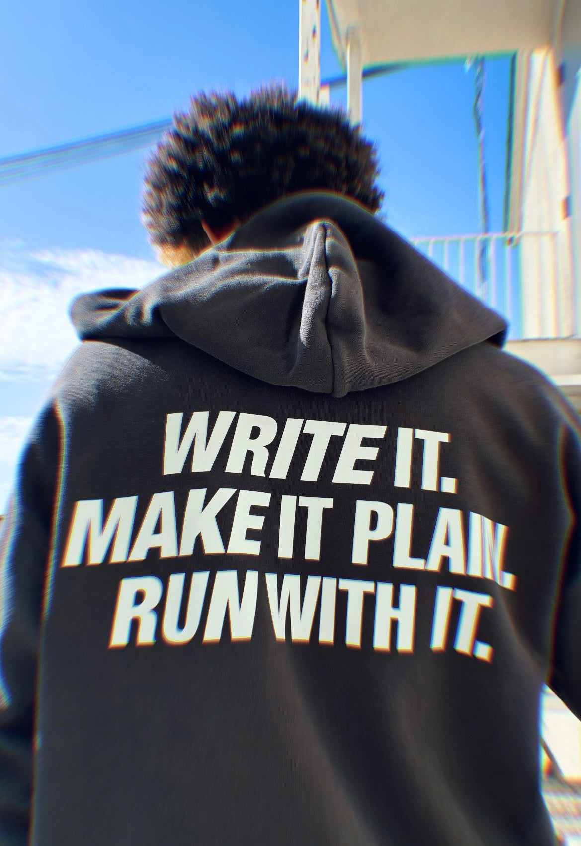 THE VISION ZIP HOODIE | UNISEX