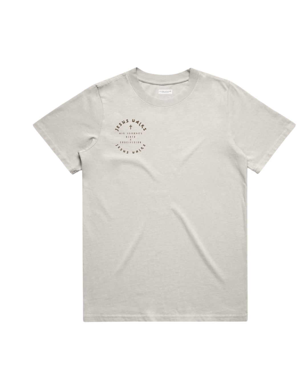 Jesus Walks  Cream | Womens T-Shirt